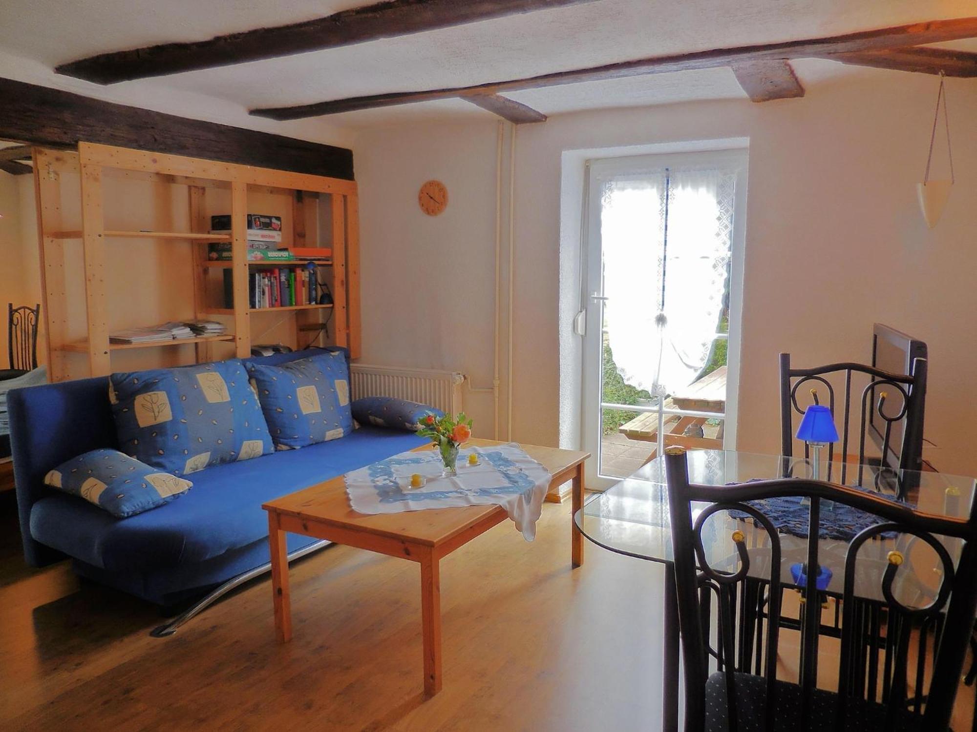 Small Apartment In Hesse With Terrace And Garden Frielendorf Ngoại thất bức ảnh